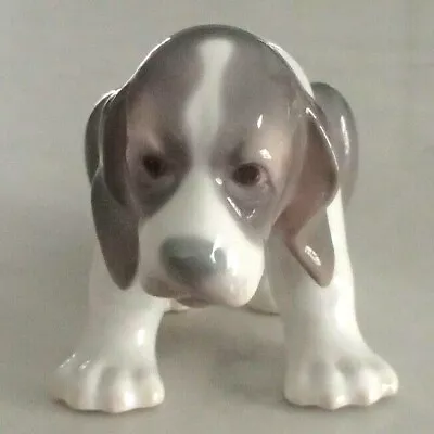 Buy Lladro 1071  Beagle Puppy Sitting  Or  Sad Puppy  Dog *light CRAZE Lines, RV$255 • 47.17£