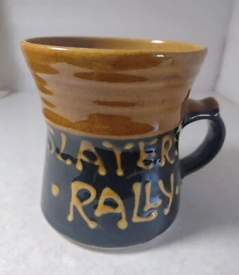 Buy Slaters RALLY Earthenware Welsh Pottery Mug Tankard 1969 Slipware Vintage ~ Gift • 12.99£