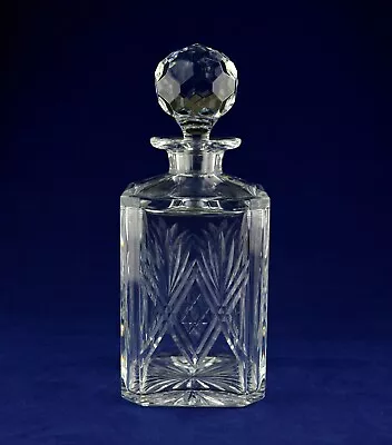 Buy Thomas Webb Crystal “ST ANDREWS” Square Whiskey Decanter – 9-3/4  Tall • 49.50£