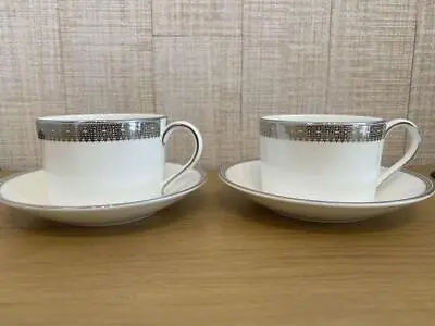 Buy Vera Wang Lace Platinum Tea Cup Saucer • 90.38£