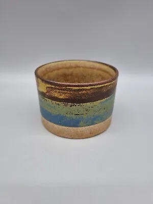 Buy A Robin Welsh Studio Pottery Small Cylinder Bowl. • 40£