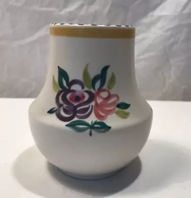 Buy POOLE POTTERY SMALL VASE HAND PAINTED & SIGNED 1960’s ? • 9.99£