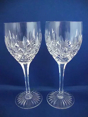 Buy 2 X Stuart Crystal Shaftesbury Cut Pattern Wine Glasses - Unsigned • 34.95£