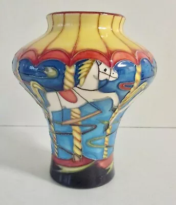 Buy MOORCROFT ~ CAROUSEL  By EMMA BOSSONS - LIMITED EDITION NO,. 29/350 - 2002 • 159.99£