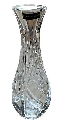Buy Thomas Webb Cut Glass Lead Crystal Bud Vase 18 Cm Classic Shape Flowers Unused • 12£