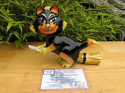 Buy Lorna Bailey Rare Mischievous Merlin Cat Limited Edition 22/75 Sept 03 Cert • 166.25£