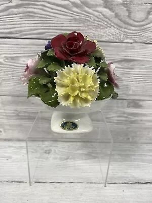 Buy Vintage Aynsley Fine Bone China Flower Basket Bouquet PAC • 28£