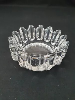 Buy Vintage Orrefors Sweden Large And Heavy Crown Glass Bowl Signed OP 7303-721 • 12.99£