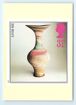 Buy 1987 Stamp Design Studio Pottery By Lucie Rie Postcard • 6.63£