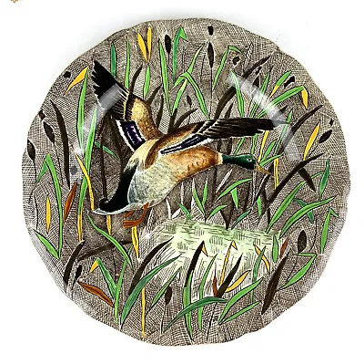 Buy Gien French Rambouillet Mallard Game Bird Dinner Plate  10.25  Mint Condition • 187.78£