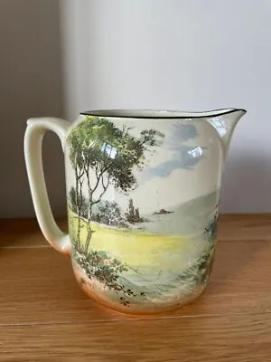 Buy Royal Doulton Pottery Jug Very Good Condition Possibly Under The Greenwood Tree • 95£
