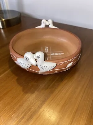 Buy Studio Art Pottery Bowl, Handmade In Peru • 12.28£