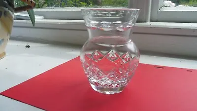 Buy VINTAGE Thomas Webb Crystal Cut Glass Posey Vase Stamped. 3.25  High 2.25 At Rim • 5£