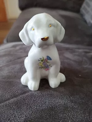 Buy Fine Bone China Dog Ornament By Aynsley With The Wild Tudor Pattern  • 7.99£