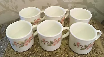 Buy Vintage Pyrex Cherry Blossom X6 Tea Coffee Cups • 4.88£
