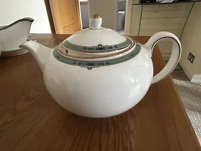 Buy Wedgwood Jade Teapot Stuning Fine China Teapot • 40£