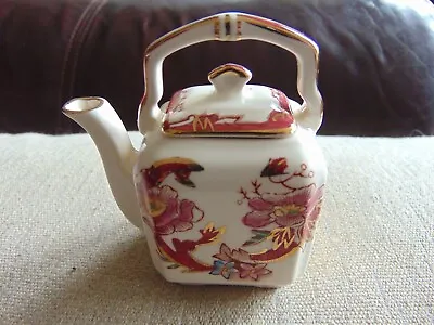 Buy MASON'S - MANDALAY - Pretty Miniature Tea Pot Ornament - Burgundy • 9.95£