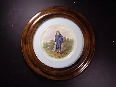 Buy Royal Cauldon - The Boy Blue By Gainsborough - Wood Framed Plate • 17.99£