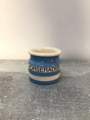 Buy Hard To Find Special Edition TG Green Cornishware Horseradish Pot • 40£