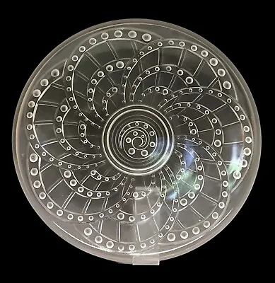 Buy Art Deco French Glass Bowl LARGE “Arcs”J Landier Sevres Crystal Lalique Style • 220£