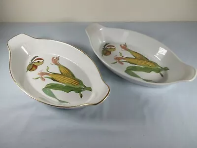 Buy Royal Worcester Evesham Oval Serving Dishes Oven To Tableware Large Bowls • 29.95£