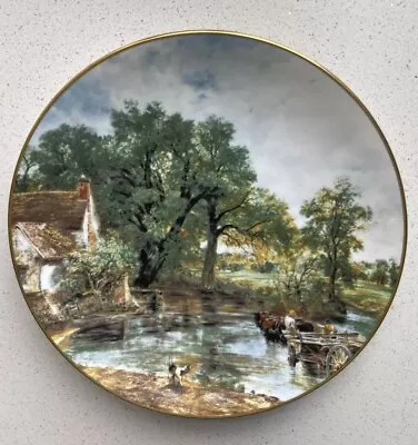 Buy CROWN STAFFORDSHIRE Collector PLATE JOHN CONSTABLE- THE HAYWAIN • 2.99£