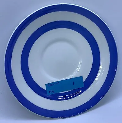 Buy Cornishware Green Shield - Single, 5&1/2  (14cm), Saucer (1 Of 2) {Ref: G25}. • 9.48£