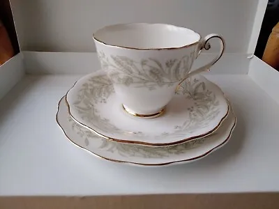 Buy Royal Standard Whispering Grass Trio Cup Saucer And Cake Plate • 9£