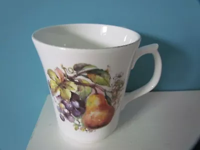 Buy Duchess Fine Bone Mug Featuring Pear And Grapes • 3.50£