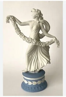 Buy Wedgwood Jasperware Figurine Dancing Hours Laurel Garland Limited Edition Boxed • 350£