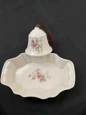 Buy Donegal Parian China Rose Trinket Dish 7069  And Bell. • 4£