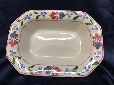 Buy Adams China England Ironstone Old Colonial 9  Vegetable Bowl Floral Older Stamp • 41.43£