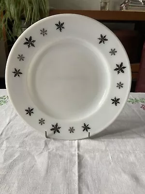 Buy Vintage Pyrex JAJ Gaiety Snowflake Dinner Plate 1960s Christmas Table • 5£