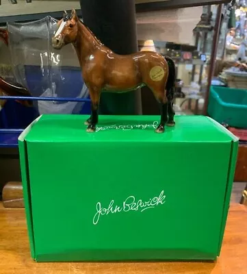 Buy Lovely Rare Beswick Riding Pony Bay Figurine Model JBH48 Made In England SU897 • 36£