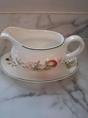 Buy M&S -  St Michael ASHBERRY Vintage GRAVY /SAUCE  BOAT On Stand • 9£