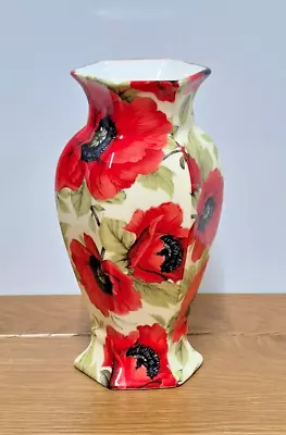 Buy Beautiful Shannonbridge Potteries Ireland Poppy Vase • 7.95£
