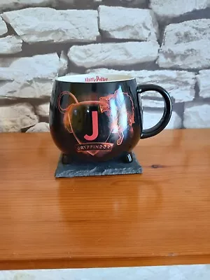 Buy Harry Potter Cauldron Mug (with Initial J) Gryffindor - New • 6.50£