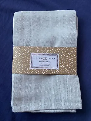 Buy Portmeirion: Sophie Conran Dove Grey Set Of Two Tea Towels • 9.99£
