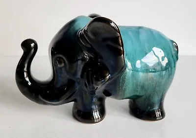 Buy Vintage Blue Mountain Pottery Elephant Figurine - Canadian Pottery - Superb • 25£