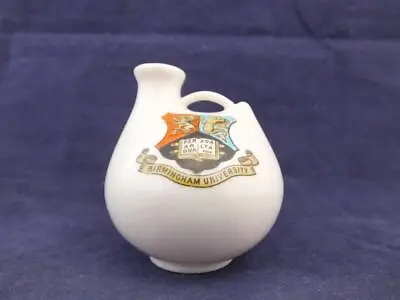 Buy Vintage Goss Crested Ware Roman Vase - Birmingham University. • 11.96£