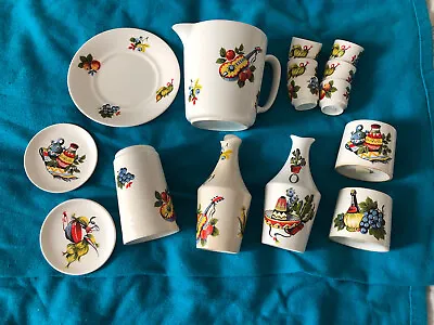 Buy Vintage Lord Nelson Pottery 15 Pieces Rio Pattern • 39.99£