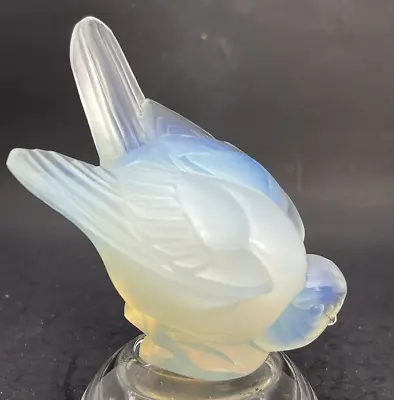 Buy Vintage Sabino Glass Medium Feeding Bird Figurine Opalescent Signed 4  • 71.24£