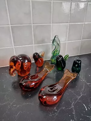 Buy Colourful Glass Animal Ornaments  • 40£