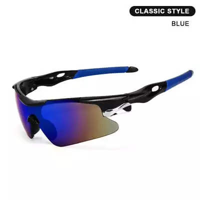Buy Sports Men Sunglasses Road Bicycle Mountain Cycling Riding Glasses • 11.99£