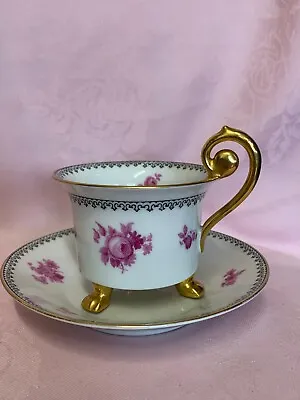 Buy Rare Vintage Thomas Bavaria Germany Footed Cup And Saucer ✅ 1031 • 49.99£