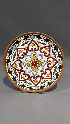 Buy Talavera Spain Terracotta Plate Wall Hung Pottery Charger Moorish Islamic Mexico • 39.95£