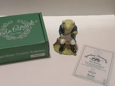 Buy Beswick Fly Fishing Royal Doulton Frog Ornament • 45£