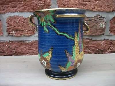 Buy Crown Devon Fieldings Beautiful Bright Art Deco Lustre Vase Pattern Number 2764 • 74.99£