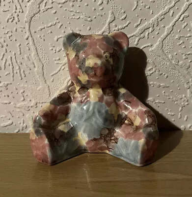Buy Park Rose Bridlington Rare Ceramic Floral Teddy Bear 10cm Tall Made In England • 12.99£