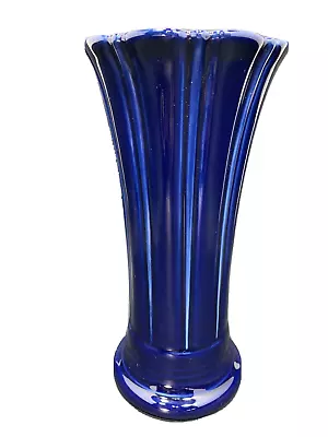 Buy Fiesta 9.5  Flower Vase Cobalt Blue Original 1936-1946 Flared HLC Fiestaware • 151.19£